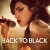 Back to Black Small Poster